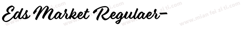 Eds Market Regulaer字体转换